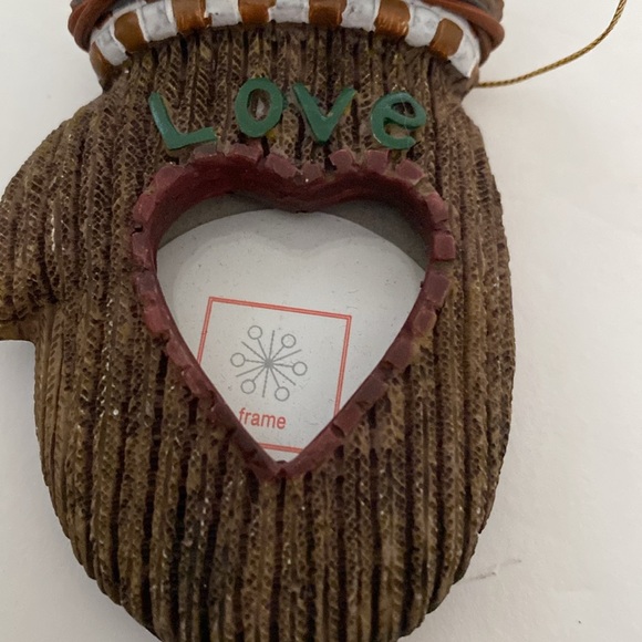 Christmas mitten ornament frame for the tree - Picture 3 of 7